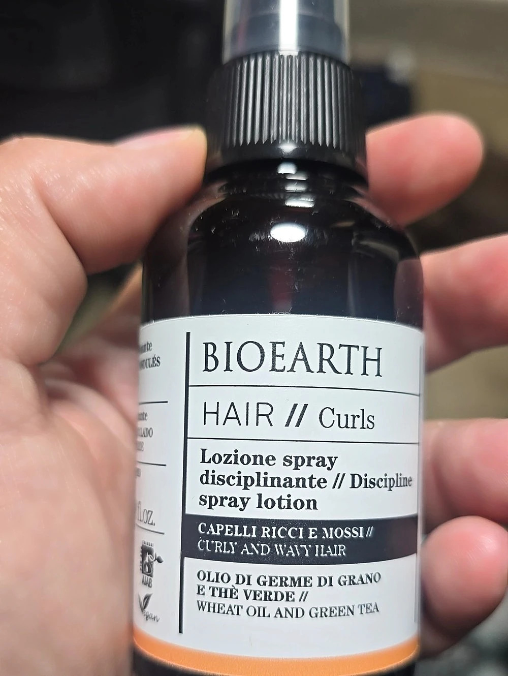 Bioearth Hair 2.0 Discipline Spray Lotion Curly & Wavy Hair 100 ml